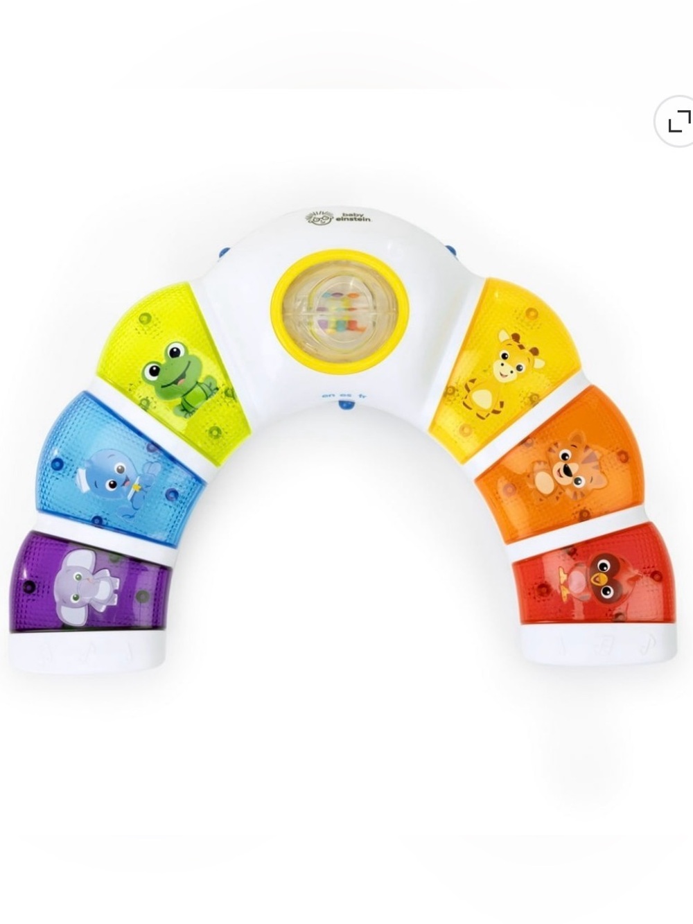 Baby Einstein Tummy Time Toy Animal Musical Arch Multicolor
